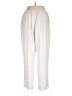 Caroline Rose 100% Polyester Solid Ivory Dress Pants Size L - photo 2