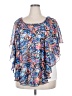 Cato Blue Short Sleeve Blouse Size 18 - photo 1