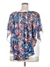 Cato Blue Short Sleeve Blouse Size 18 - photo 2
