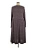 BLOOMCHIC Gray Casual Dress Size 26 - photo 2