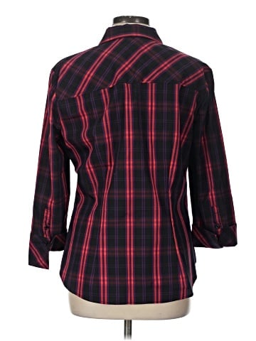 7th Avenue Design Studio New York & Company 3/4 Sleeve Button-Down Shirt (view 2)