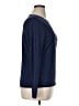 Lands' End Solid Blue Long Sleeve T-Shirt Size 14 - 16 - photo 4