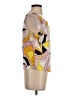 Stem & Vine Yellow Sleeveless Blouse Size S - photo 4