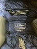 L.L.Bean 100% Nylon Solid Blue Snow Jacket Size M - photo 6