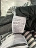 Shein 100% Polyester Stripes Silver Jumpsuit Size 4 - photo 5