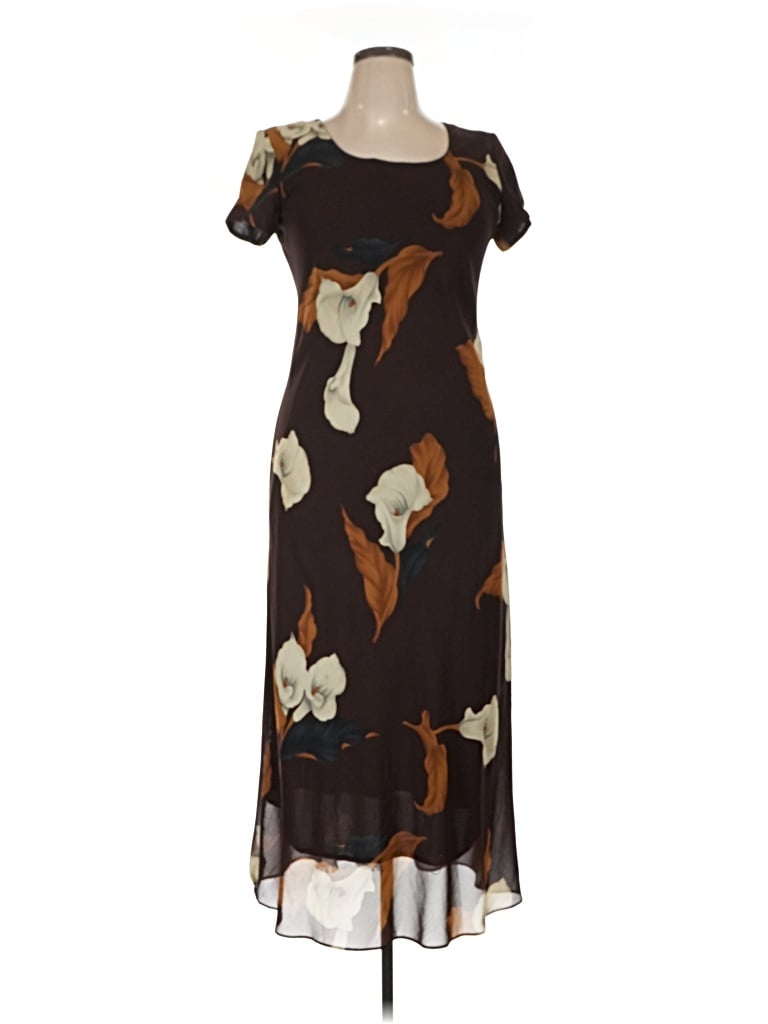 Pre-owned Jessica Howard Casual Dress In Brown