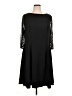 Talbots 100% Polyester Solid Black Cocktail Dress Size 16 - photo 1