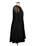 Talbots 100% Polyester Solid Black Cocktail Dress Size 16 - photo 4