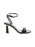 White House Black Market Black Sandals Size 7 1/2 - photo 1