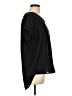 Japna 100% Polyester Black Short Sleeve Blouse Size L - photo 4