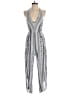 American Eagle Outfitters 100% Viscose Paisley Gray Jumpsuit Size SmS - photo 1