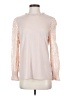 Adrianna Papell Pink Long Sleeve Blouse Size S - photo 1