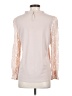 Adrianna Papell Pink Long Sleeve Blouse Size S - photo 2