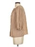 CeCe 100% Polyester Tan 3/4 Sleeve Blouse Size S - photo 5