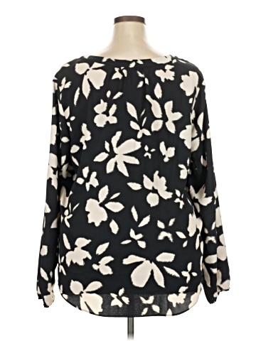 Ann Taylor Long Sleeve Blouse (view 2)