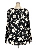 Ann Taylor 100% Polyester Black Long Sleeve Blouse Size XXL (tall) - photo 2
