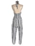 American Eagle Outfitters 100% Viscose Paisley Gray Jumpsuit Size SmS - photo 2