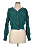 Moon & Madison 100% Polyester Teal Cardigan Size L - photo 1