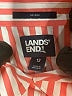 Lands' End 100% Cotton Stripes Orange Long Sleeve Button-Down Shirt Size 12 - photo 7