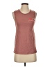 Bella Brown Sleeveless T-Shirt Size S - photo 1