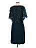 Connected Apparel 100% Polyester Teal Cocktail Dress Size 6 - photo 2