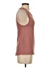 Bella Brown Sleeveless T-Shirt Size S - photo 4