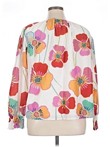 Velvet by Graham & Spencer 3/4 Sleeve Blouse (view 2)