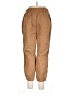 Free People 100% Cotton Solid Tan Cargo Pants Size L - photo 2