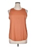 Tek Gear 100% Polyester Orange Sleeveless T-Shirt Size XL - photo 1