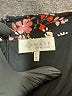 WAYF 100% Polyester Floral Black Casual Skirt Size L - photo 4