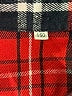 Unbranded Plaid Red Long Sleeve Button-Down Shirt Size 150 cm / US 12 - photo 3