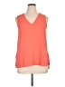 Charming Charlie Orange Sleeveless Blouse Size XL - photo 1