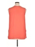 Charming Charlie Orange Sleeveless Blouse Size XL - photo 2