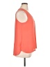 Charming Charlie Orange Sleeveless Blouse Size XL - photo 4