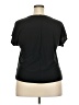 89th & Madison Black Short Sleeve Top Size XXL - photo 2