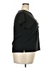 89th & Madison Black Short Sleeve Top Size XXL - photo 4