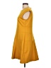 Gap Solid Yellow Casual Dress Size 14 - photo 5