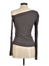 Shein Gray 3/4 Sleeve T-Shirt Size 6 - photo 2
