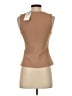Wilfred 100% Polyester Tan Sleeveless Blouse Size 0 - photo 2