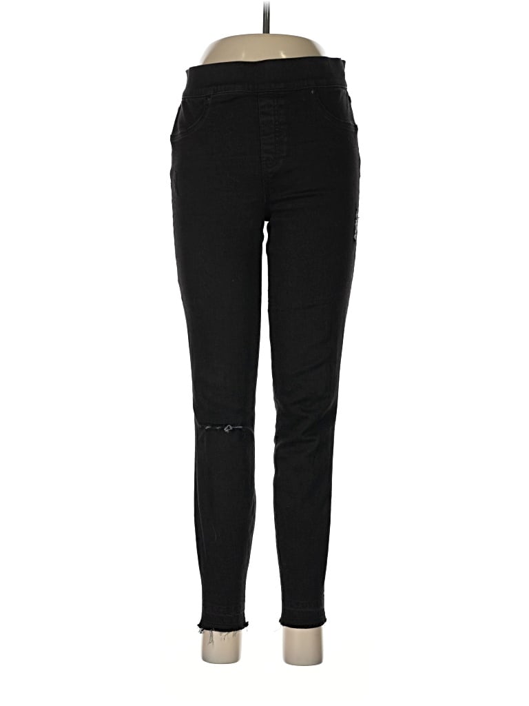 Pre-owned Spanx Jeggings In Black