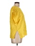 Kenar Yellow Short Sleeve Blouse Size 12 - photo 4