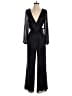Express Metallic Black Jumpsuit Size XS - photo 1