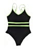 Unbranded Graphic Black One Piece Swimsuit Size 0XL - photo 1