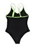 Unbranded Graphic Black One Piece Swimsuit Size 0XL - photo 2