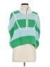 STAUD Color Block Green Sweater Vest Size M - photo 1