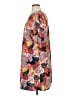Halogen Print Gray Red Casual Dress Size XL - photo 5