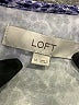 Ann Taylor LOFT 100% Polyester Purple Long Sleeve Blouse Size M - photo 7