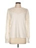 Ann Taylor LOFT Ivory Long Sleeve Top Size L - photo 1