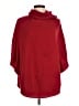 Tyler Boe 100% Cashmere Red Poncho Size M - photo 1