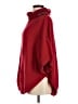 Tyler Boe 100% Cashmere Red Poncho Size M - photo 5